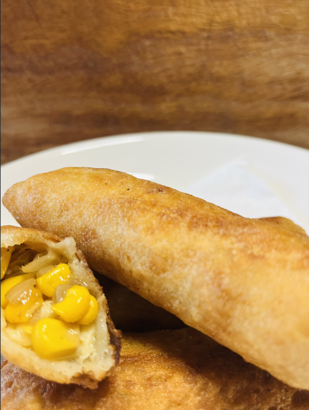 Cheesy Corn Rolls